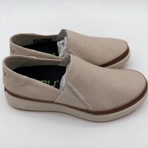 Kuru Cloud Roam Atla Canvas Slip On Tan Comfort Plantar Fasciitis NWOB 6